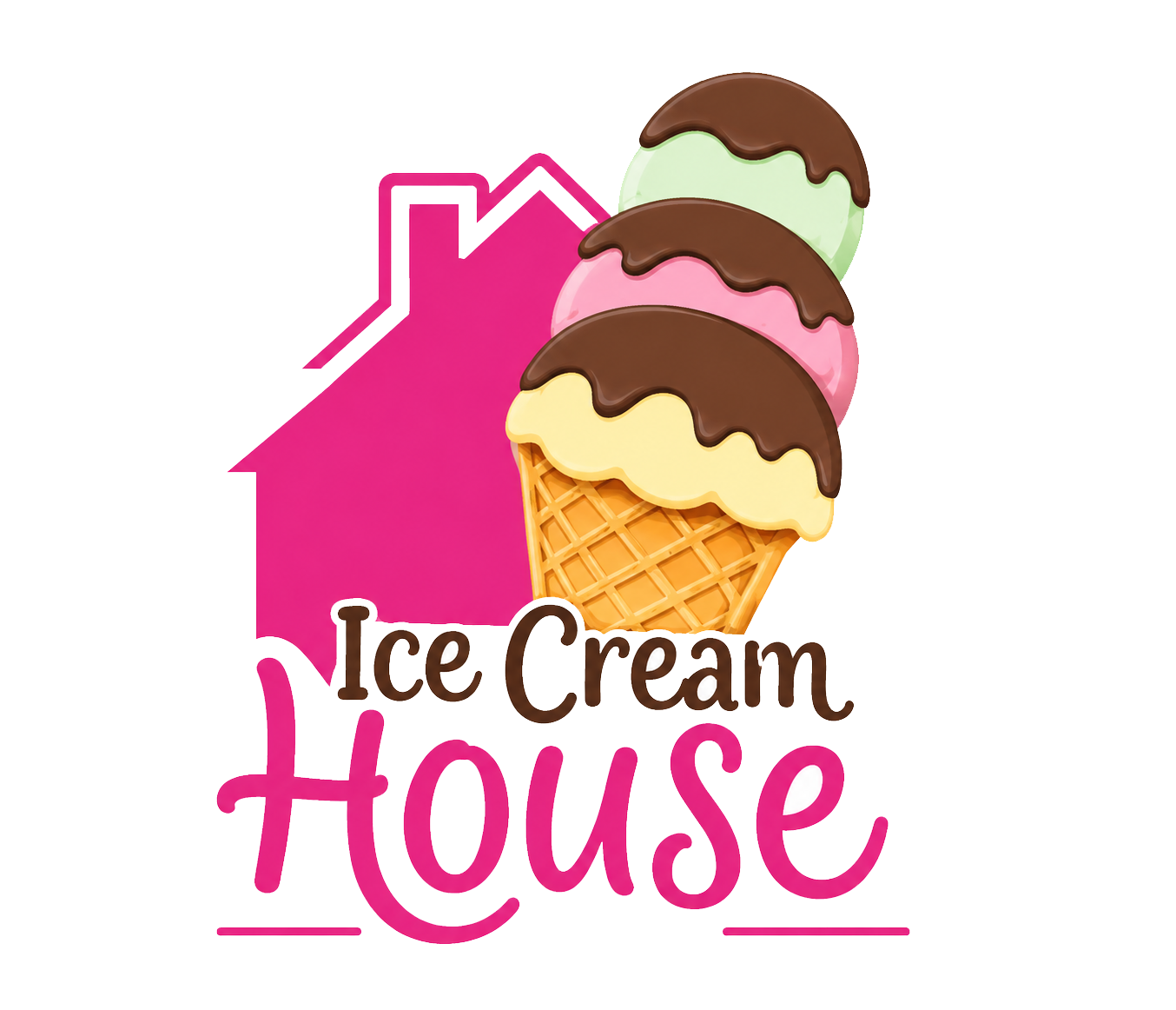 Logo de Ice Cream House